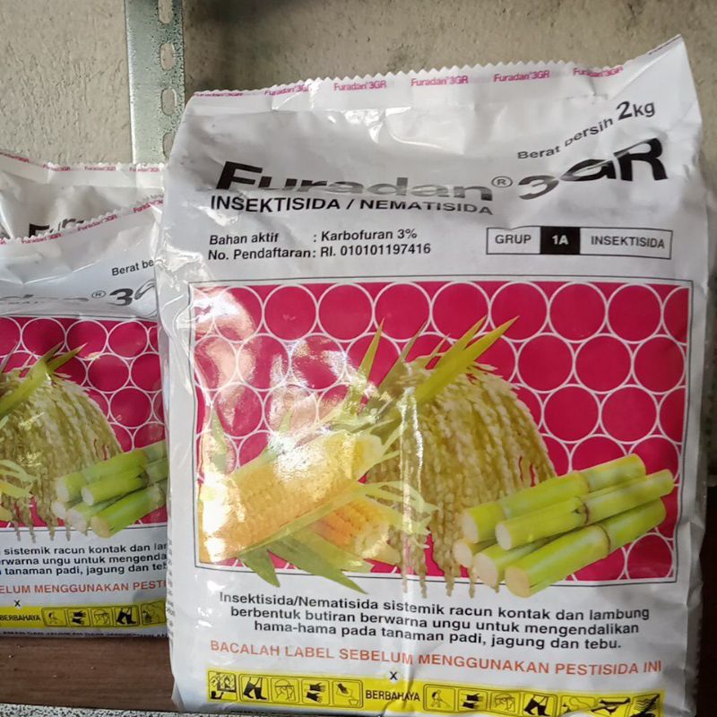 Insektisida/Nematisida Furadan 2 Kg 100 % Original