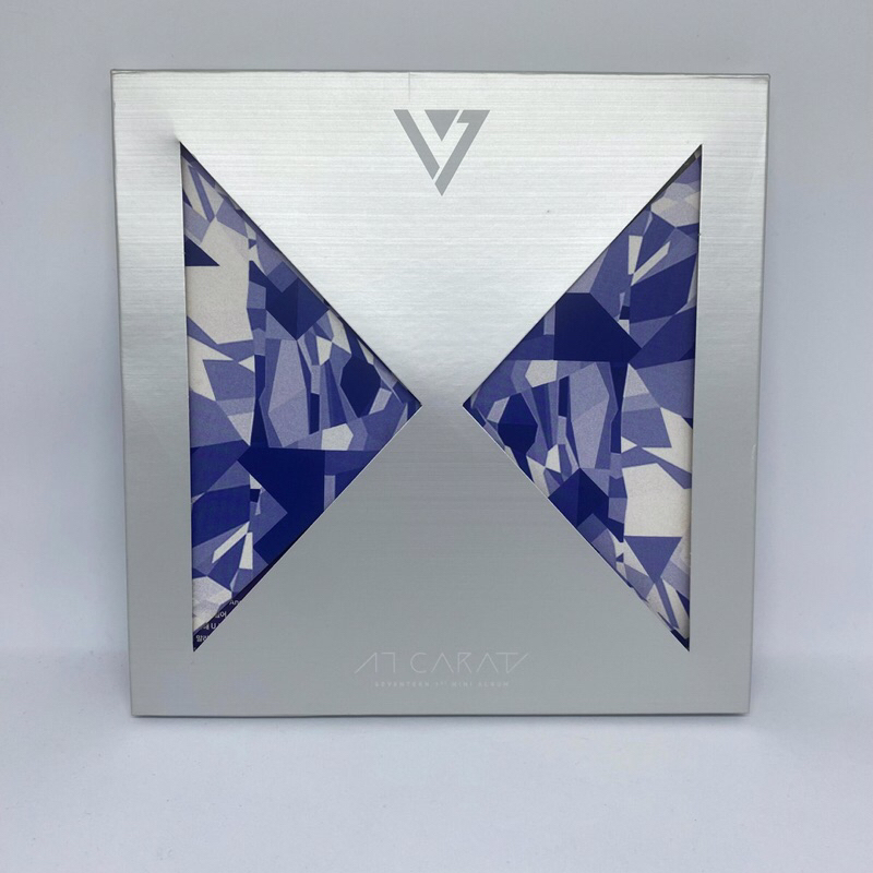 ( preloved ) SEVENTEEN 1st Mini Album 17 Carat [Photocard Black Version]