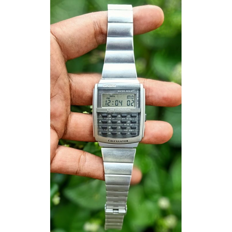 

Jam tangan casio Digital Calkulator CA 506