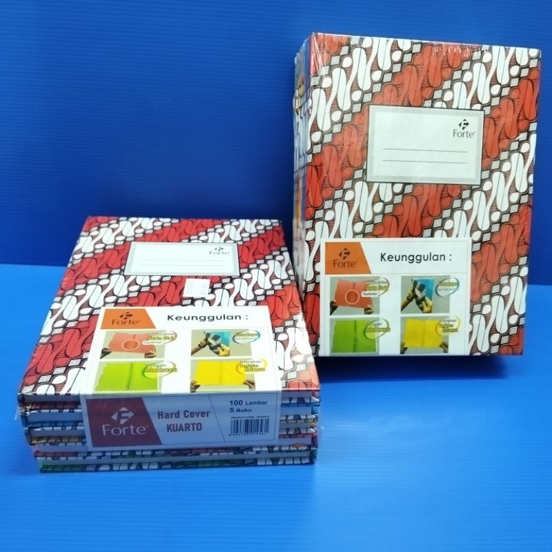 

Buku Quarto /Buku Batik Isi 100 Forte Hardcover Kuat