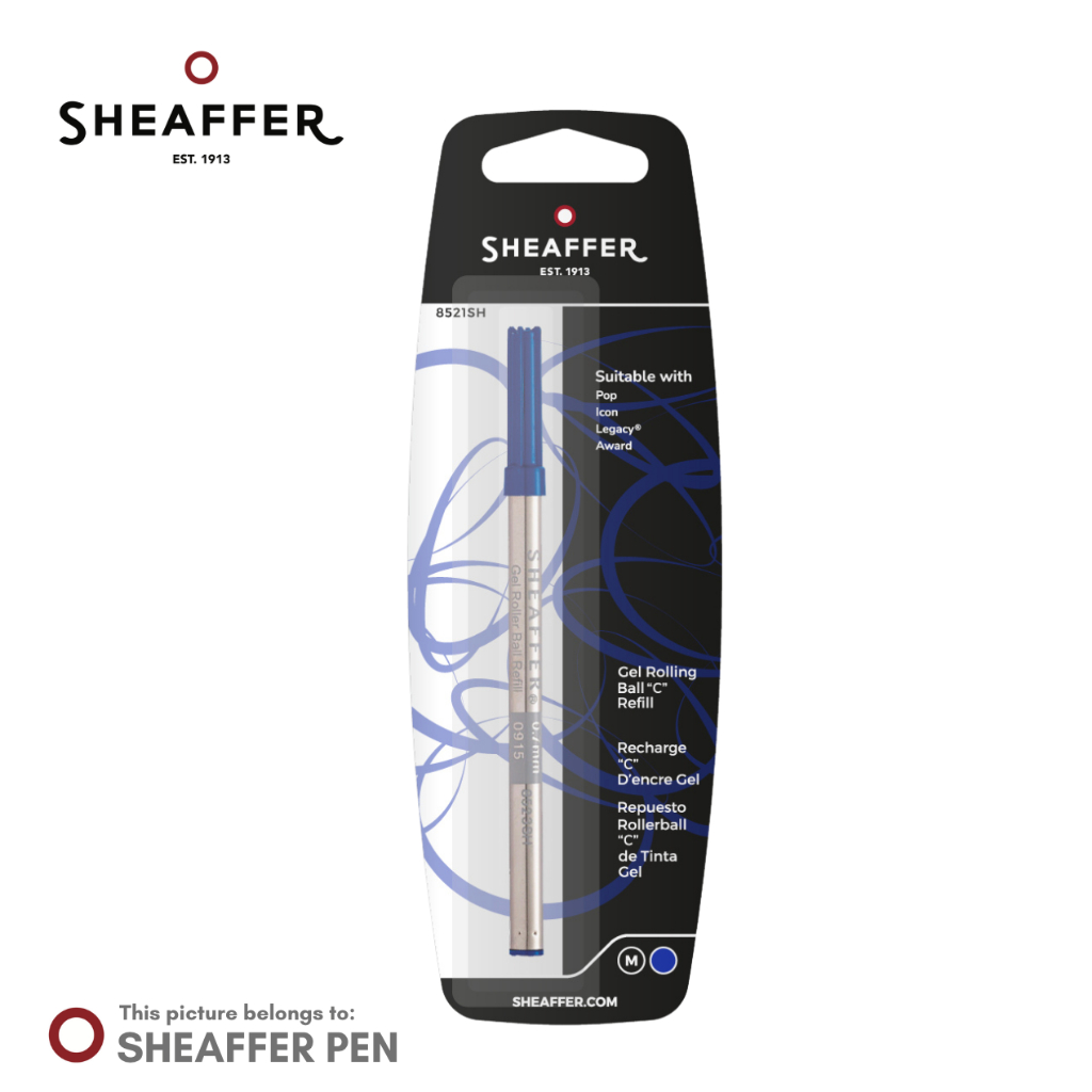 

Sheaffer® Gel Rollerball Refill C Style - Blue Medium (fits Pop)