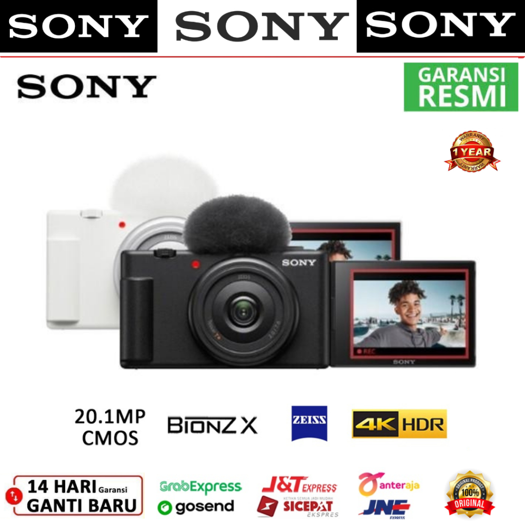 Sony ZV-1F Vlogging Camera Sony ZV1F Sony ZV1 F