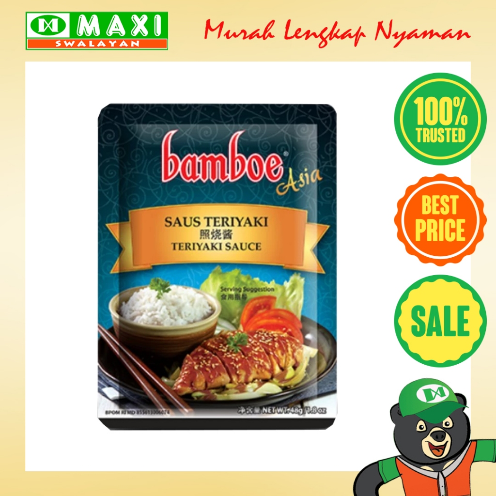 

Bamboe Asia 49gr Saus Teriyaki