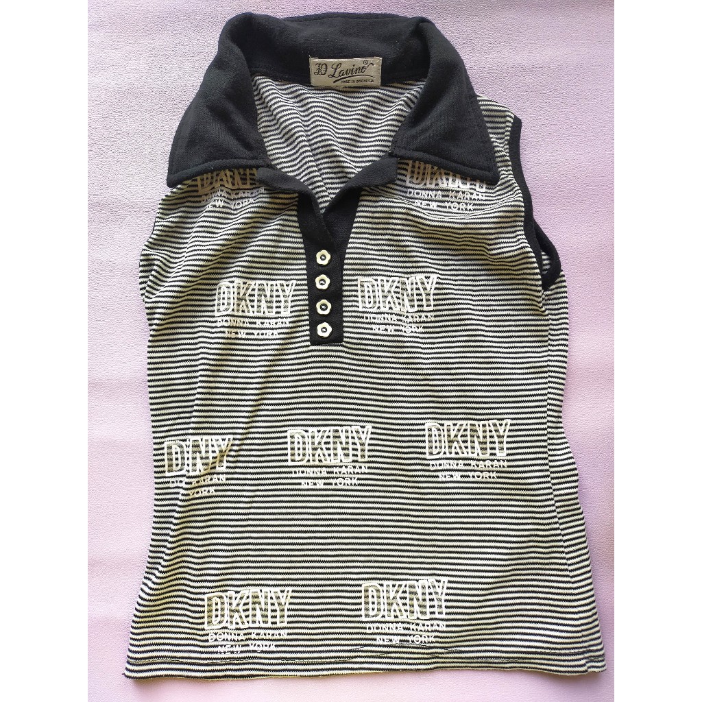 Black Gingham Korean Japanese Visual Kei Style Top