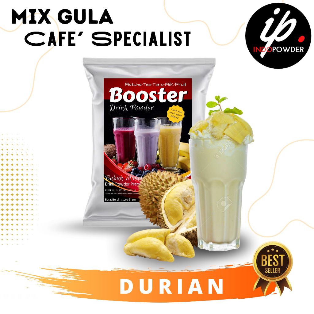

IP Bogor - Bubuk Minuman Rasa DURIAN 1Kg Untuk Cafe, Waralaba dan Resto