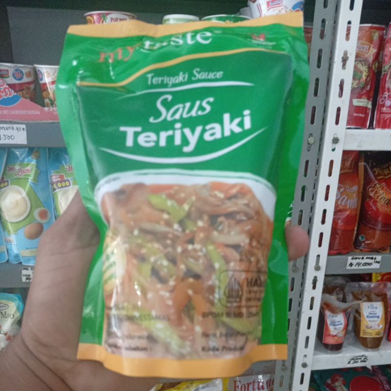 

my taste teriyaki sauce saus teriyaki UK 500 gr