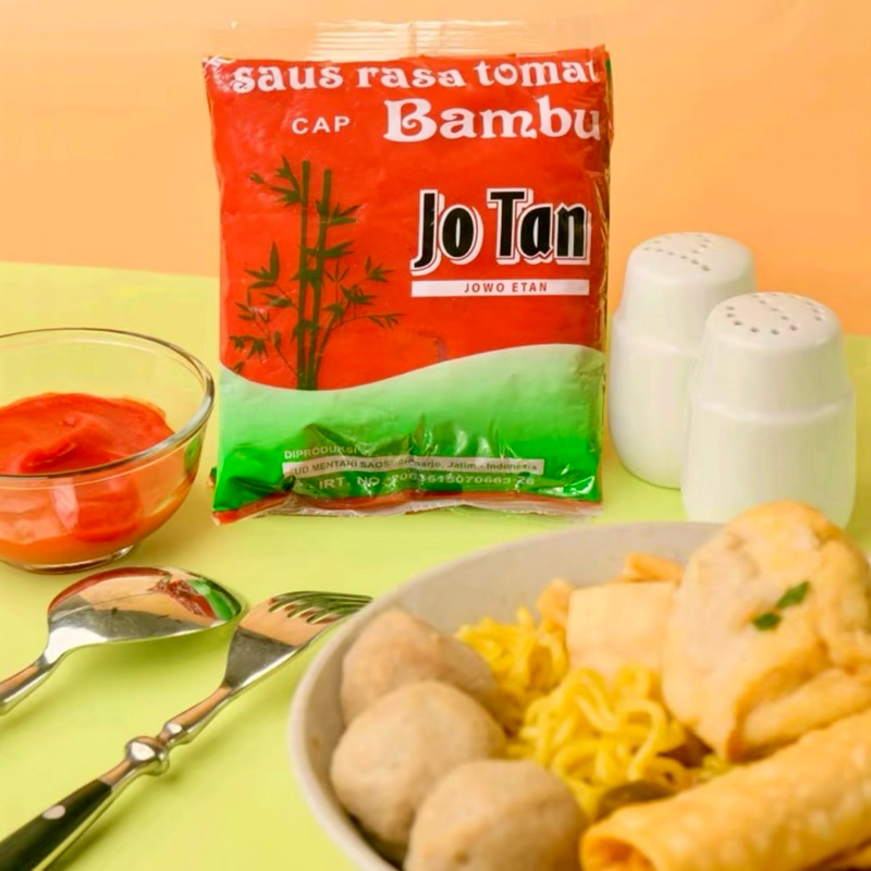 

Saos Tomat Bakso JO TAN Cap Bambu 450 gram (kemasan lama)