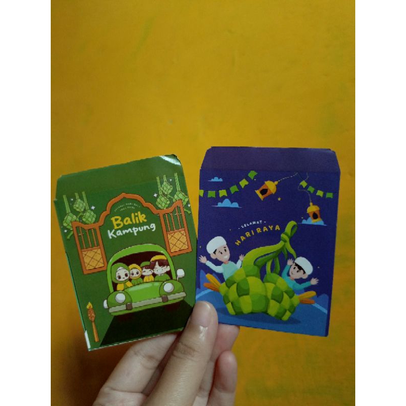 

Amplop Lebaran Kartun Muslim / Amplop Lebaran Mini