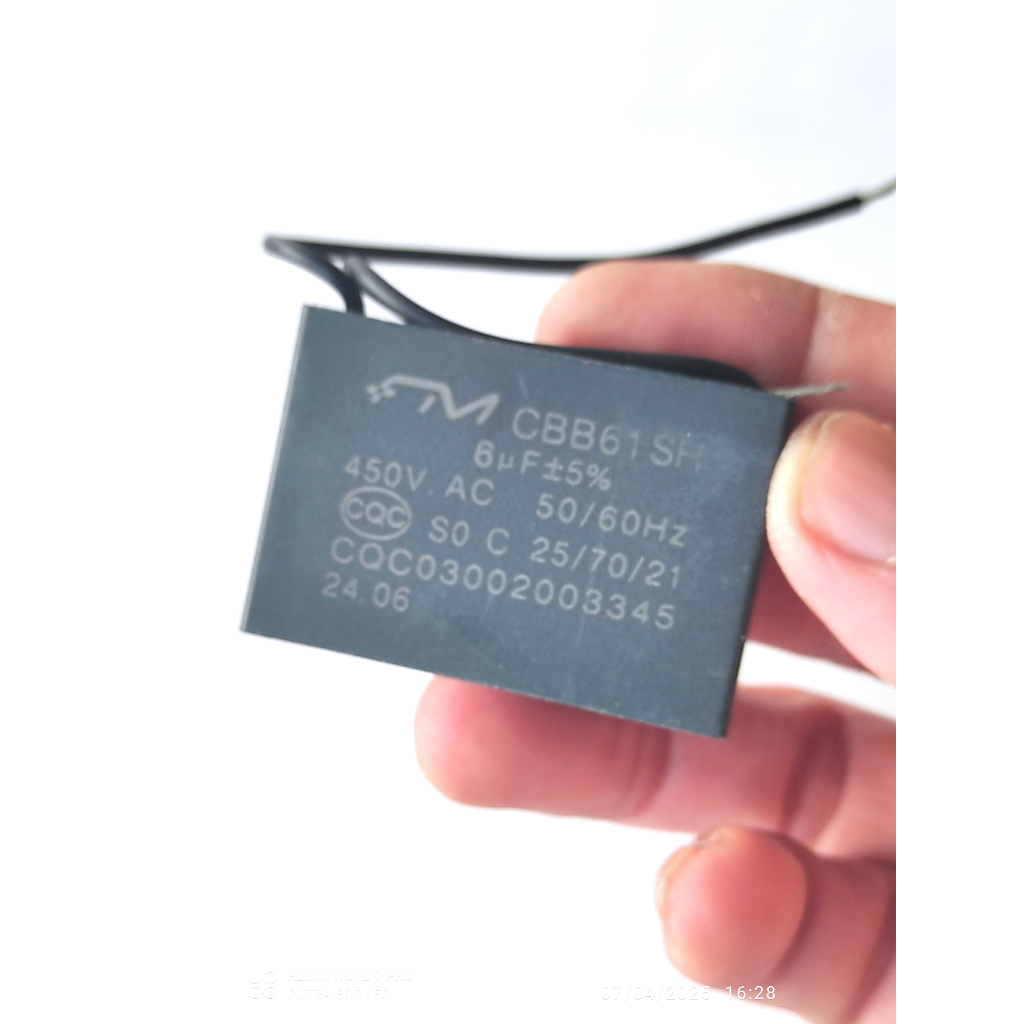 MKPH cooker capacitor 6uf MKP kapasitor