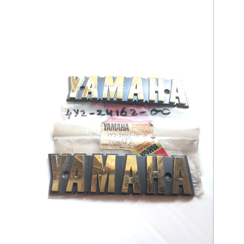 Emblem Tangki Tank Logo Tangki 4Y2 Yamaha Rxk Rx K Rxk 135 nos Original japan