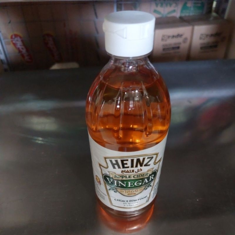 

Heinz apple cider vinegar botol plastik 473ml
