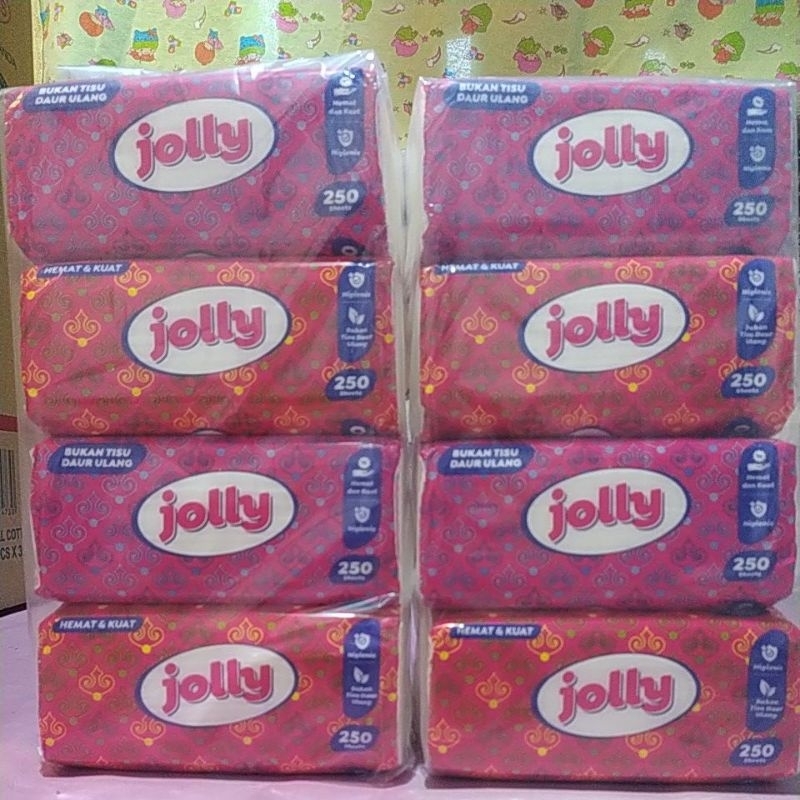 Tisue Jolly/Tisu Wajah Jolly/Tisu Jolly 250's