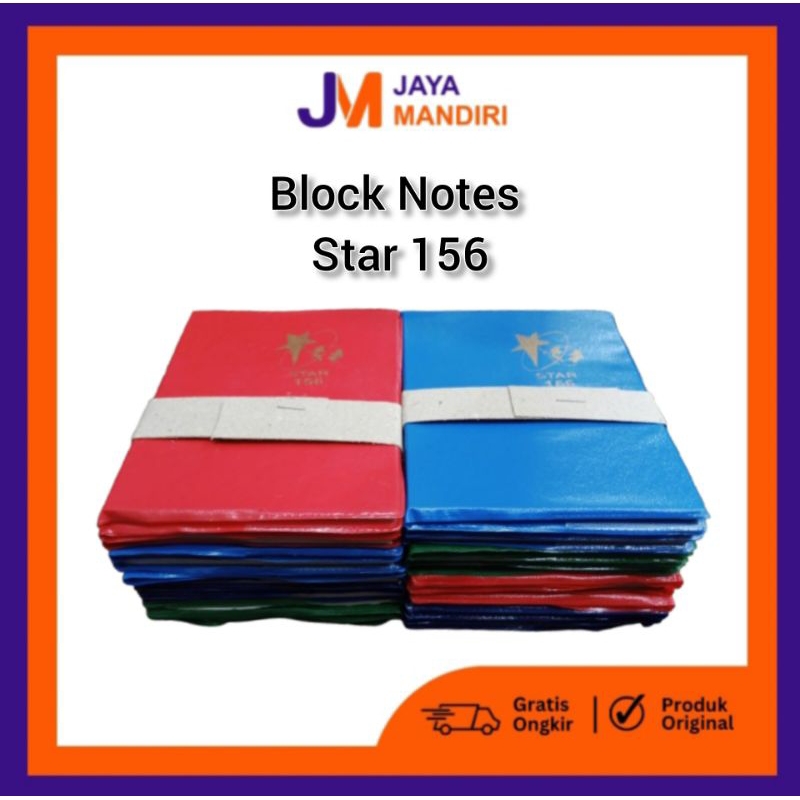 

Buku Catatan Mini STAR 156 – Notes Saku (12Pcs)
