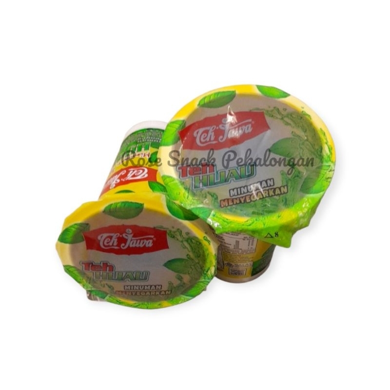 TEH JAWA GELAS TEH HIJAU MENYEGARKAN