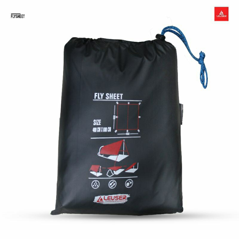 FLYSHEET TENDA/FLYSHEET TENDA 4x6m OUTDOOR LEUSER