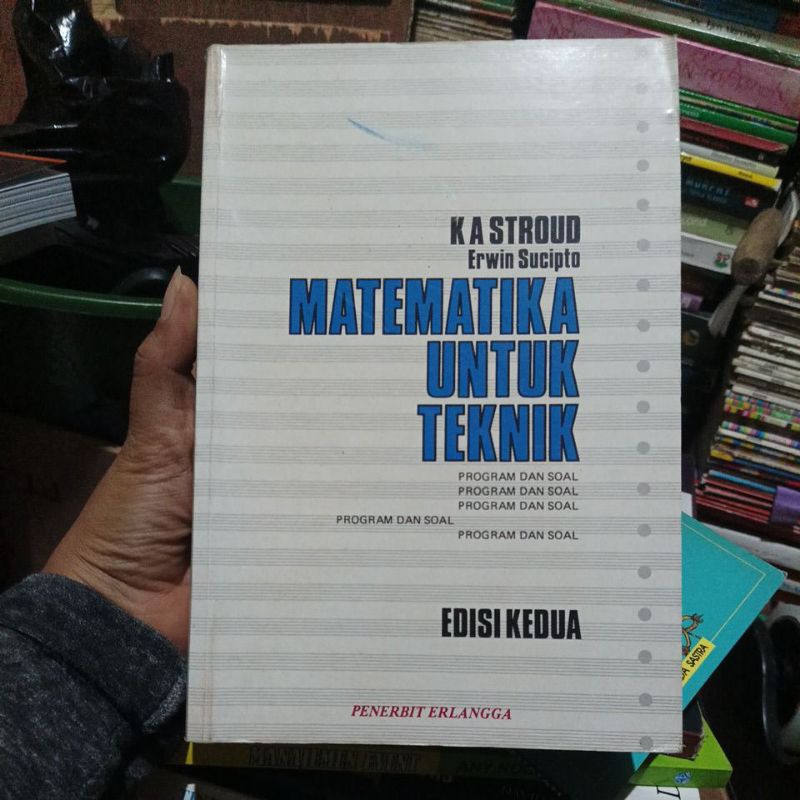 buku matematika untuk teknik k a Stroud Erwin Sucipto original