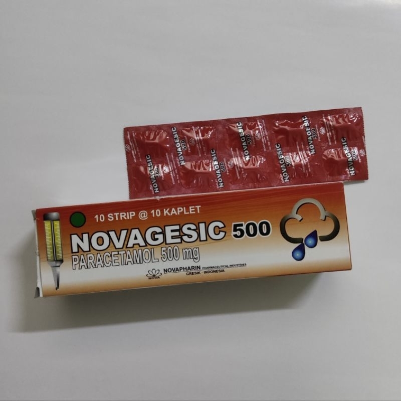 NOVAGESIC 500 MG PARACETAMOL