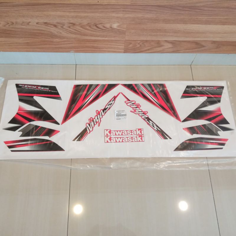 stiker striping ninja ss original kawasaki