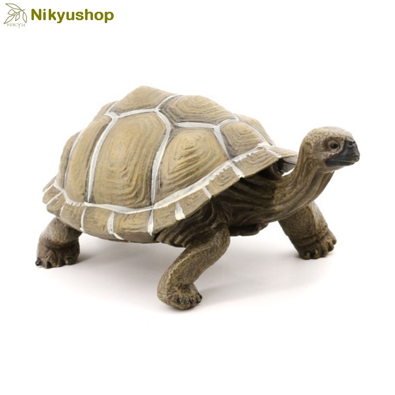 [Nikyushop] Mainan Edukasi Pajangan Hewan Kura Kura Besar Giant Galapagos Tortoise Animal Figure