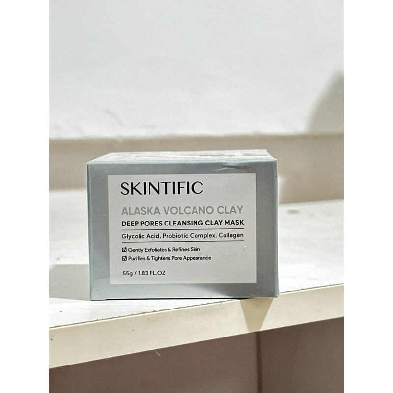 skintific alascan volcano claymask
