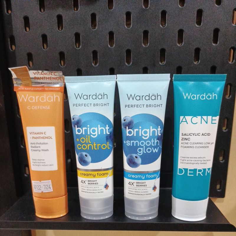 wardah facial foam