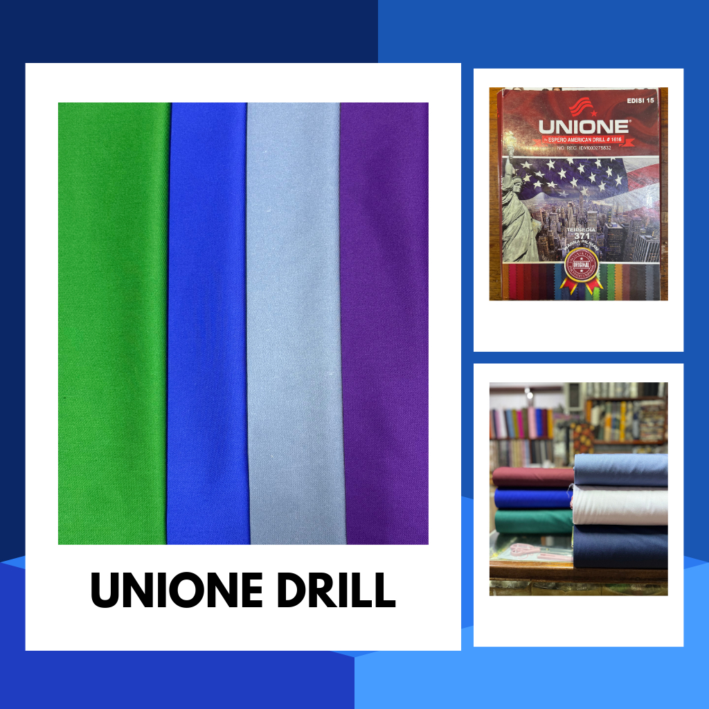 Drill Unione | american drill unione | bahan seragam unione | bahan drill unione