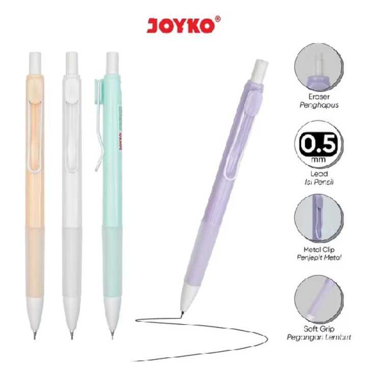 

Mechanical Pencil Pensil Mekanik Joyko MP-54 0.5 mm