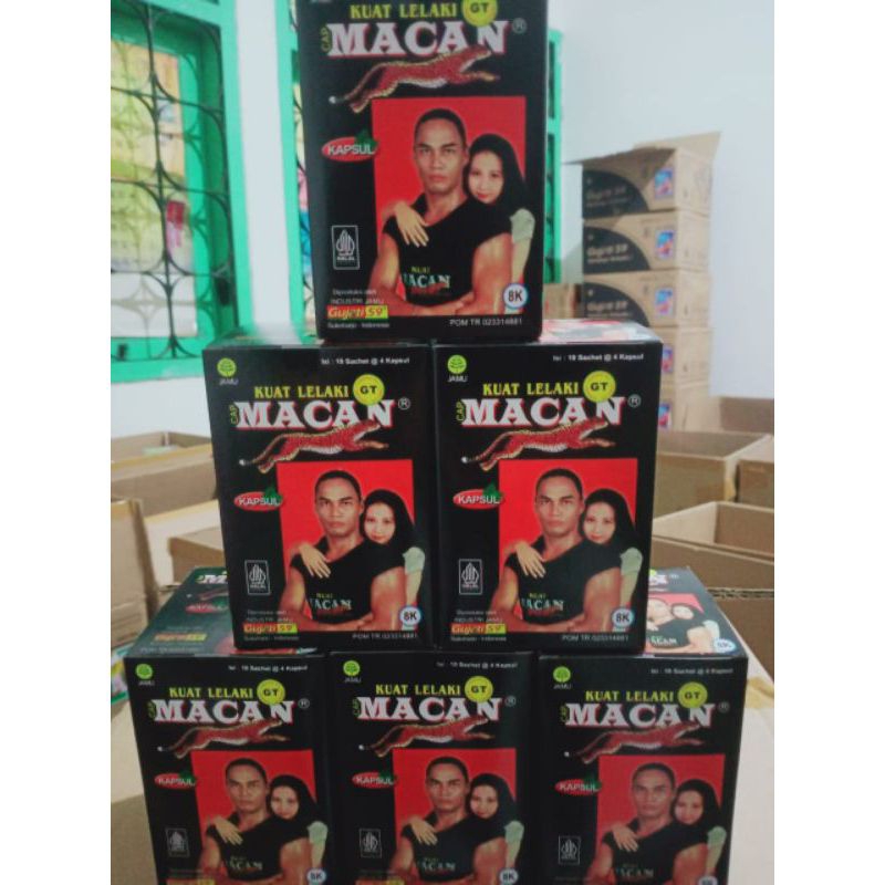 GUJATI 8K MACAN KAPSUL MEMELIHARA STAMINA ISI 10/20 STRIP