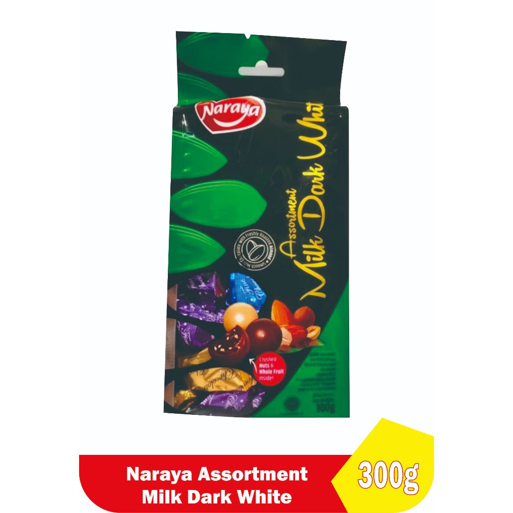

Naraya Assortment Milk Dark White 300 g