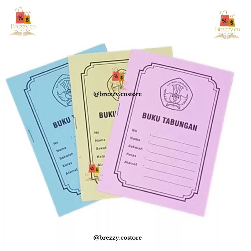 BUKU TABUNGAN SISWA / BUKU TABUNGAN KEUANGAN SEKOLAH PANCASILA
