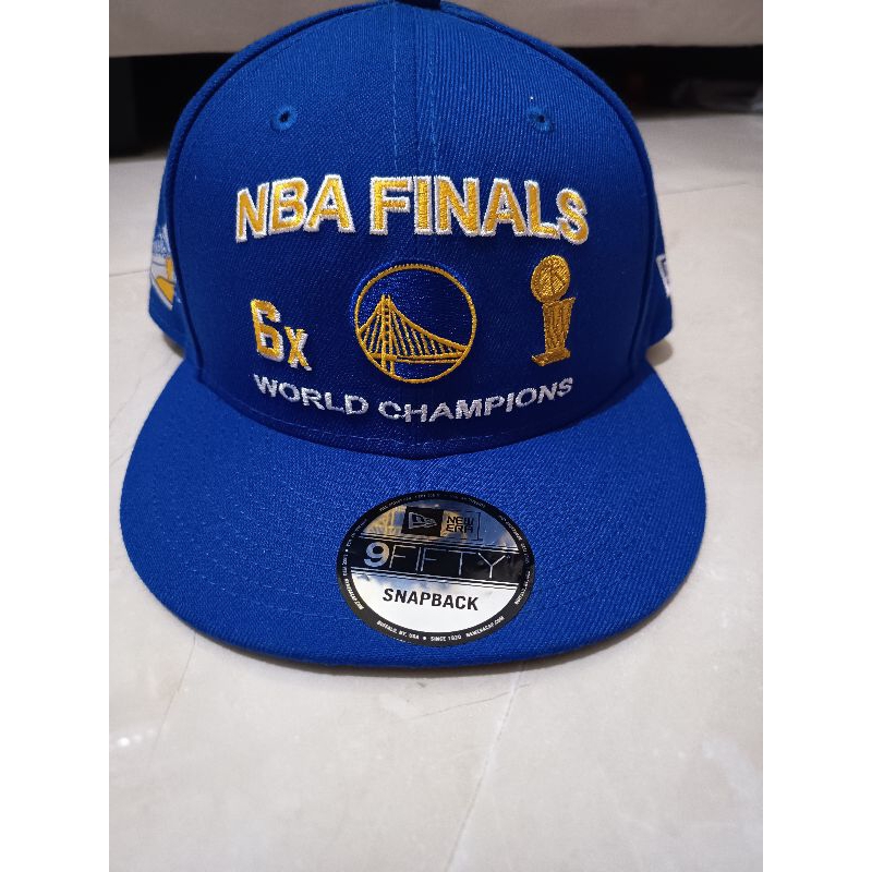 Topi Snapback New Era 9fifty NBA Finals Golden State Warriors