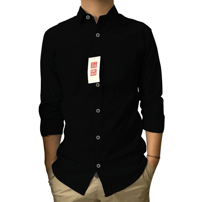Kemeja Uniqlo Terbaru/Kemeja Pria Uniqlo Terbaru