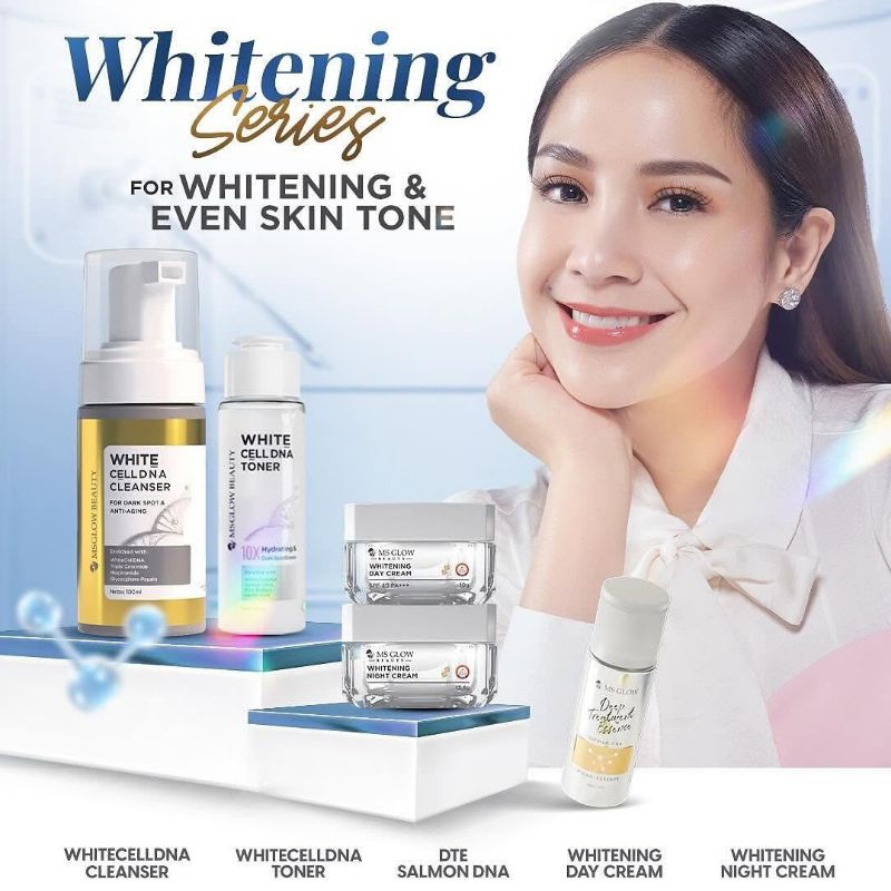 MS GLOW Paket Wajah Lengkap | Acne, Whitening, Ultimate | Skincare Original BPOM | Krim Siang Malam 