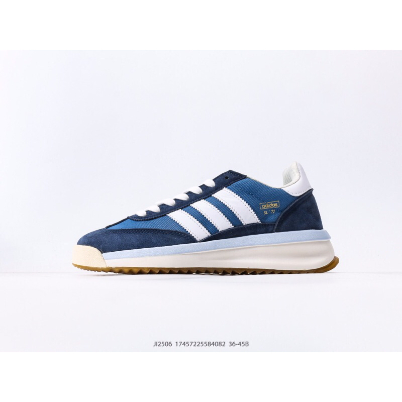Sepatu Adidas SL72 Boost Denim Navy Blue