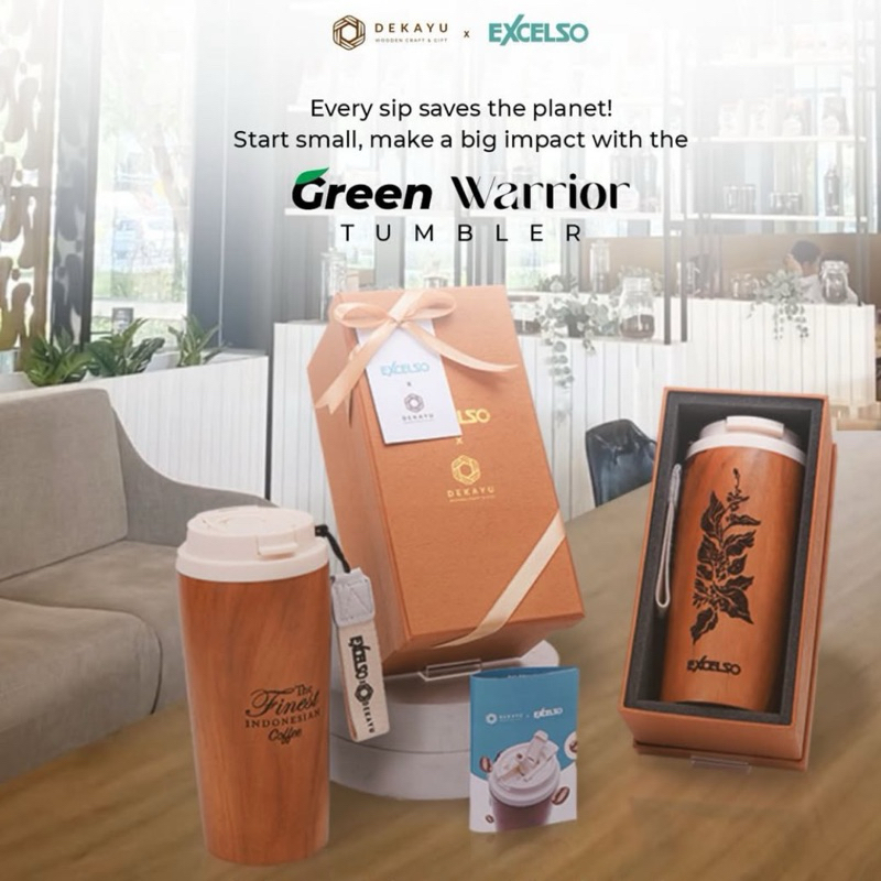 Exclusive Dekayu Tumbler, Official Excelso