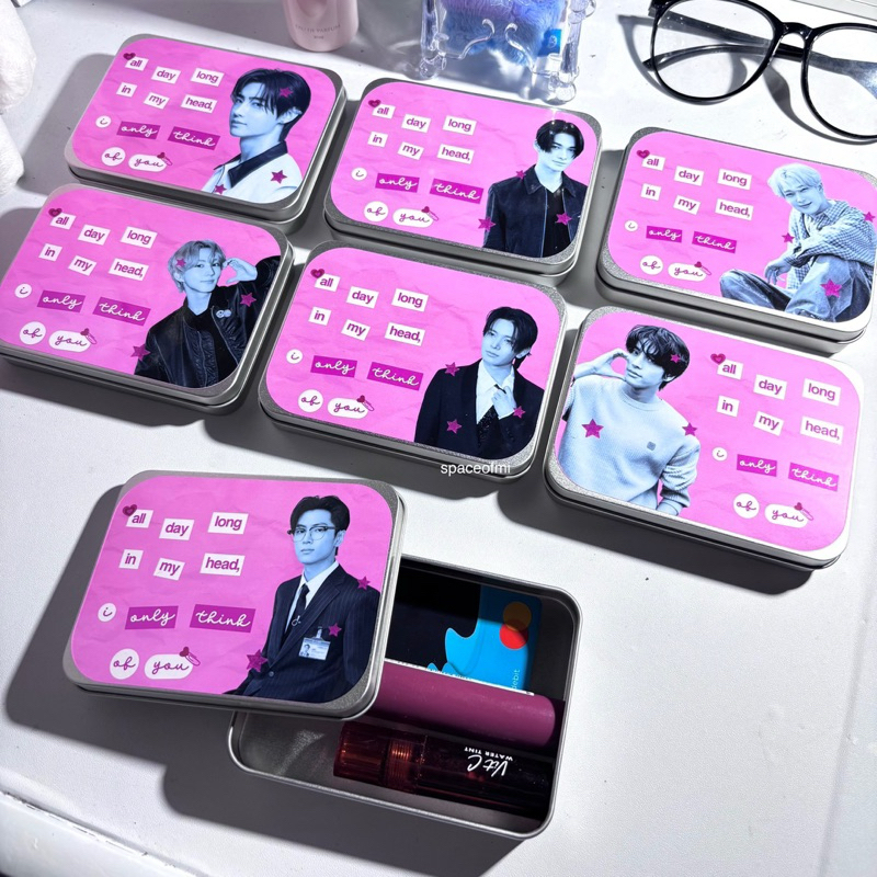 [READY STOCK] only you tincase - enhypen version | multipurpose tincase box kotak penyimpanan kaleng