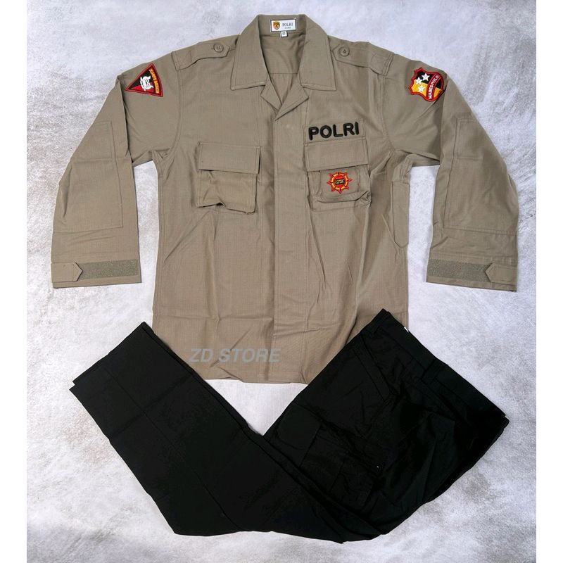 PROMO Seragam PDL TACTICAL COKLAT BRIMOB 2024 Seragam COKLAT TACTICAL 2024
