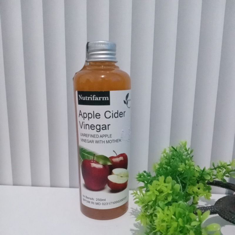 

Cuka Apel Vinegar With Mother || kemasan 250 ml