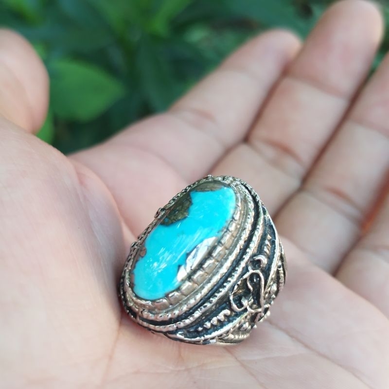 Natural Pirus Persia serat perak bodyy muluss
