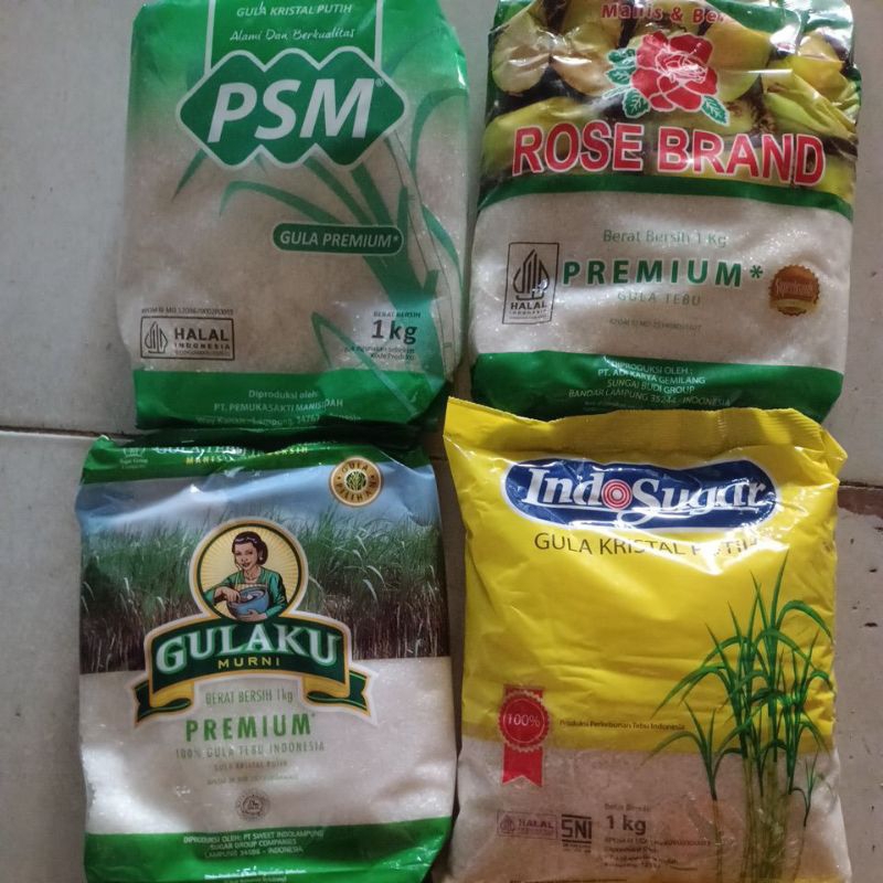 

Gula kemasan 1kg