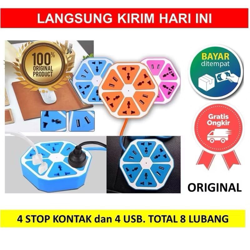 TERMINAL LISTRIK HEXAGON USB/TERMINAL LISTRIK