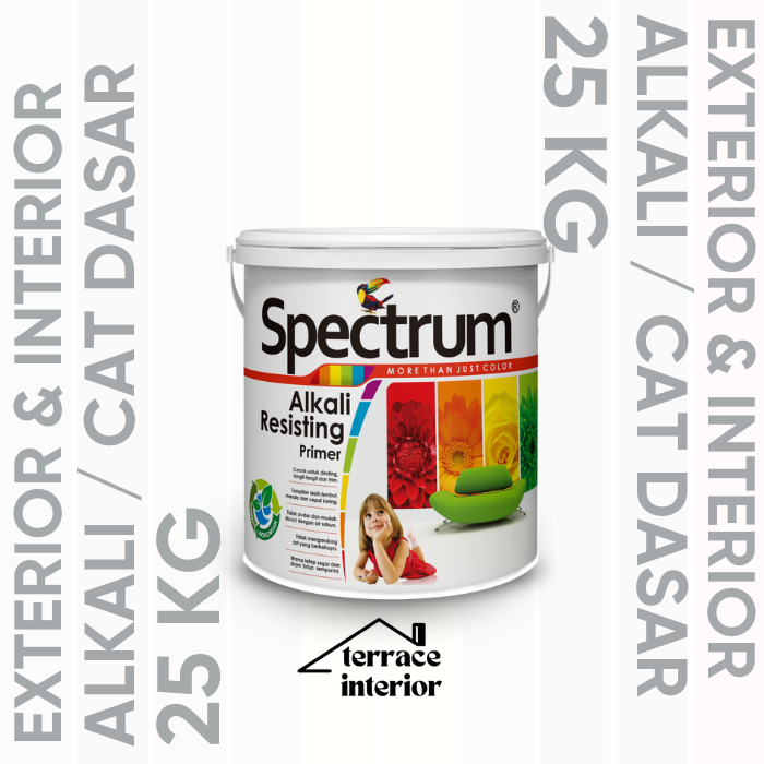 Cat Dasar (Alkali) Spectrum Alkali 25 Kg
