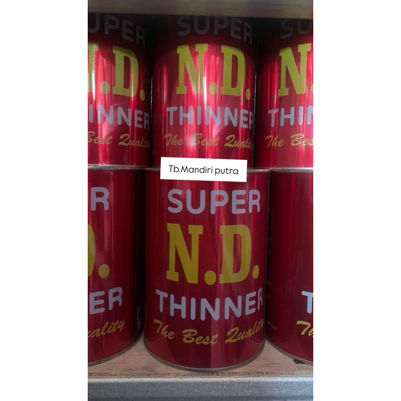 THINNER KALENG ND SRIKANDI PENGENCER CAT KAYU BESI