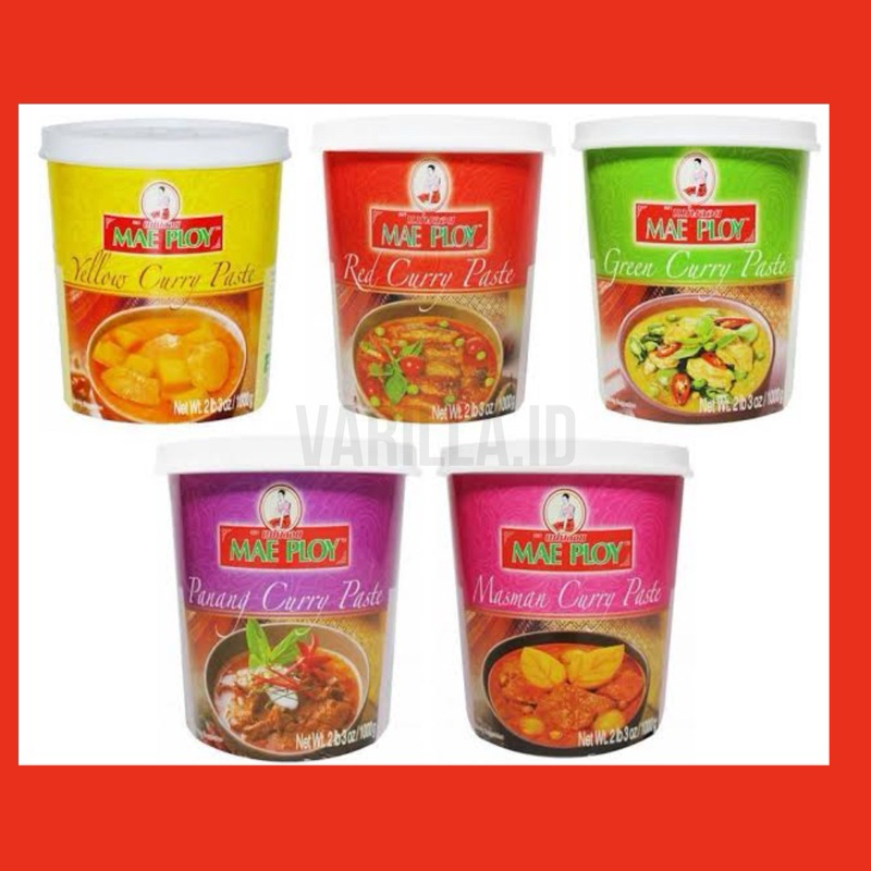 

READY TERMURAH Mae Ploy ORI THAILAND Curry Paste | Yellow Curry Paste | Tom Yum Paste