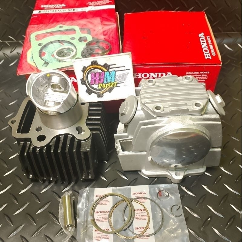 BLOK HEAD PLUS BLOK SEHER KOMPLIT (HONDA) GRAND GN5, SUPRA X LAMA, ASTREA, HONDA WIN