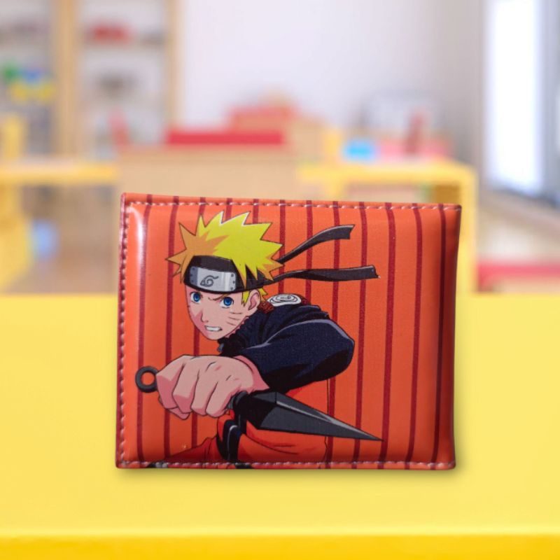 Dompet Lipat Anak Laki-Laki Naruto Kuning