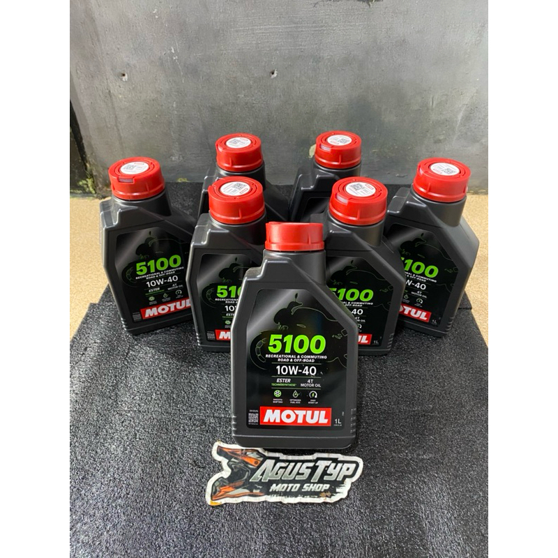 oli motul 5100 10w-40  4t motor oil original motul 1L