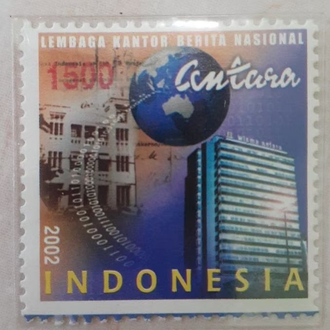 

Perangko Indonesia Kantor Berita Antara Tahun 2002