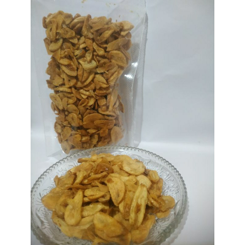 

Bawang Putih Sinco Goreng 100grm Original Tanpa Tepung Asli