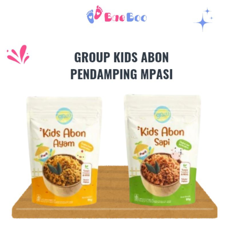 

Grouu Kids Abon Pendamping Mpasi 80 Gram